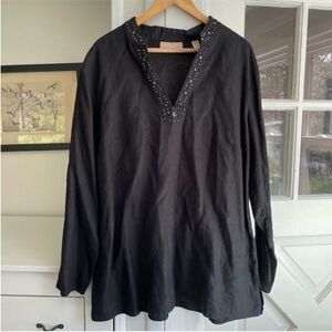 Kate Hill Women's Linen Tunic Top